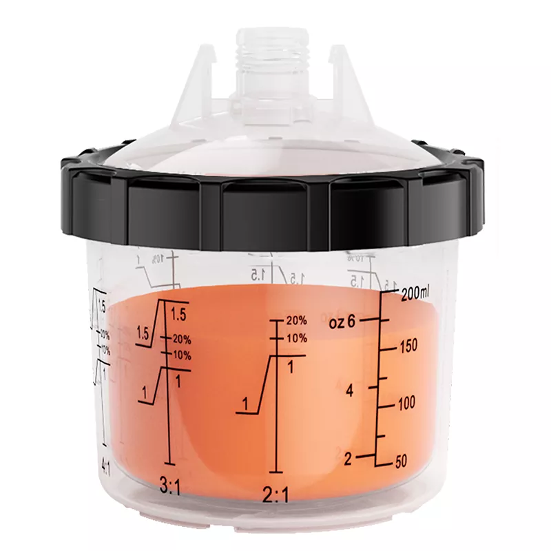 200 ml Einweg -Lack -Pokalsystem 1.0