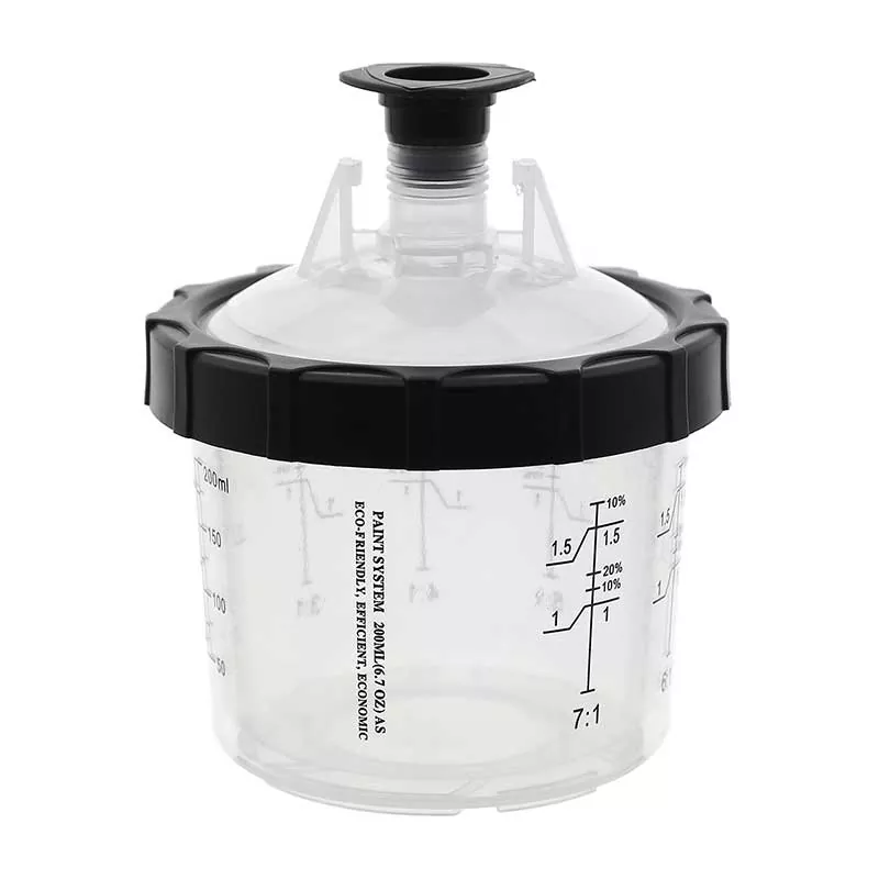 200 ml Einweg -Lack -Pokalsystem 1.0