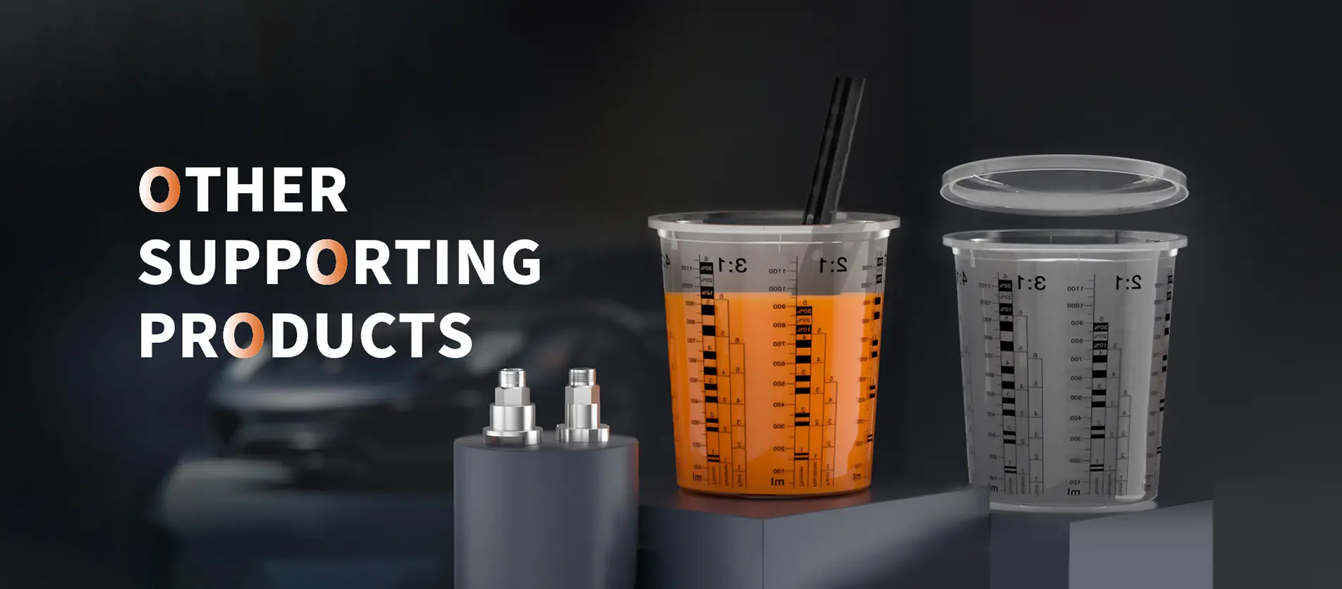 Ayspat Customized Disposable Lack Cup -System