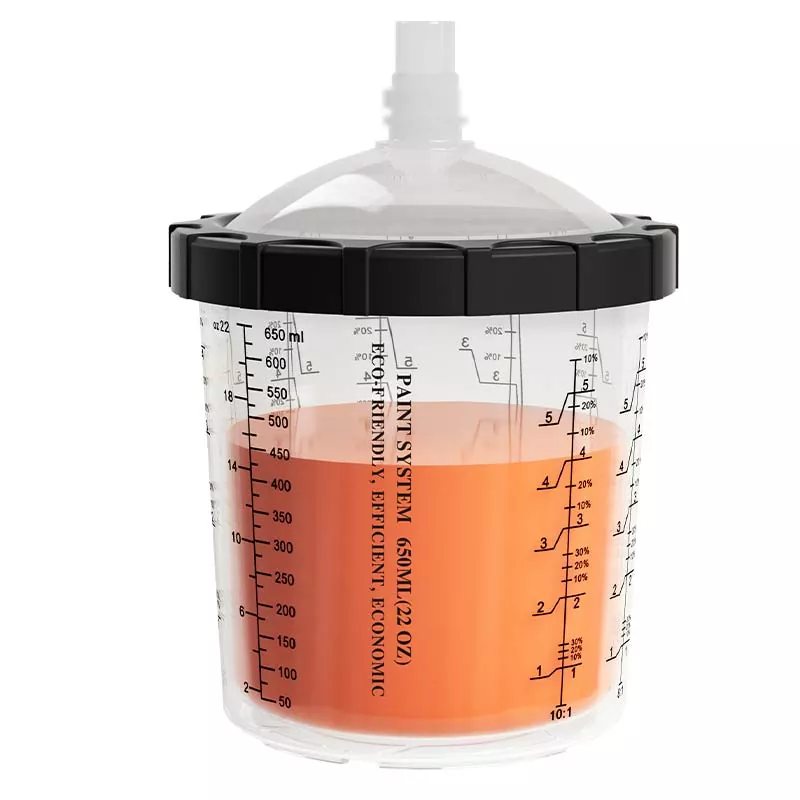 650 ml Einweg-Farbbechersystem 4.0